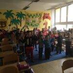 Předškoláci na návštěvě v 1. třídě