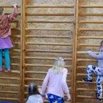 Cvičení v tělocvičně